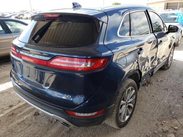 5LMCJ2C92GUJ04775 - 2016 LINCOLN MKC SELECT BLUE photo 4