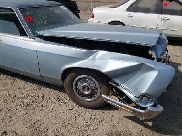 3Y82A827337 - 1973 LINCOLN CONTINITAL BLUE photo 10