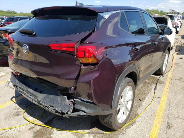 KL4MMBS22LB129327 - 2020 BUICK ENCORE GX PURPLE photo 4