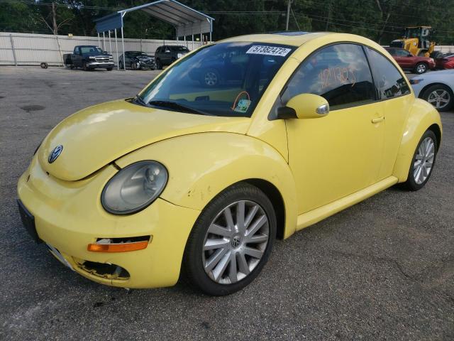 3VWRW31C18M522612 - 2008 VOLKSWAGEN NEW BEETLE 黄色 照片 2