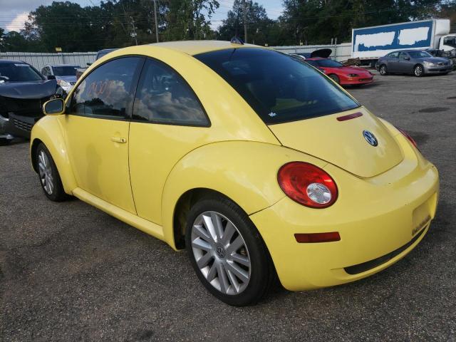 3VWRW31C18M522612 - 2008 VOLKSWAGEN NEW BEETLE 黄色 照片 3