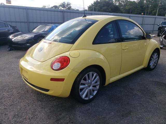 3VWRW31C18M522612 - 2008 VOLKSWAGEN NEW BEETLE 黄色 照片 4