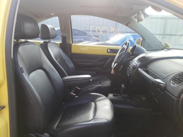 3VWRW31C18M522612 - 2008 VOLKSWAGEN NEW BEETLE 黄色 照片 5