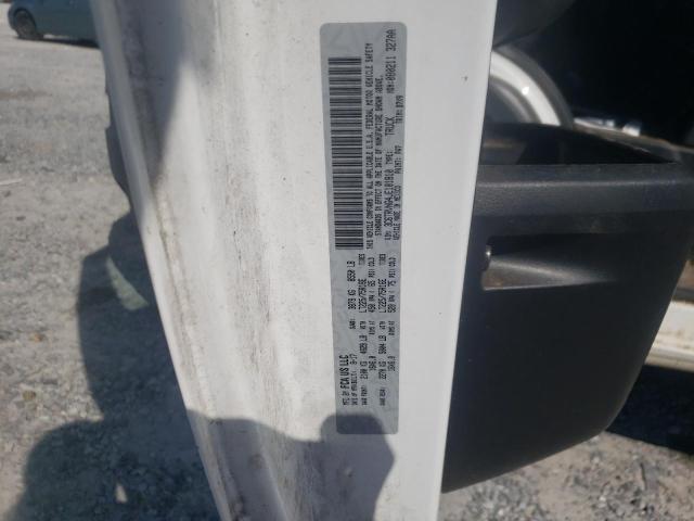 3C6TRVNG4JE101810 - 2018 RAM PROMASTER WHITE photo 10