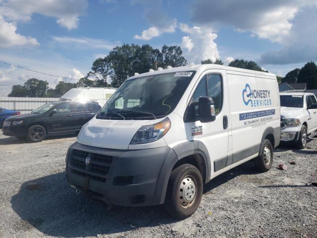 3C6TRVNG4JE101810 - 2018 RAM PROMASTER WHITE photo 2