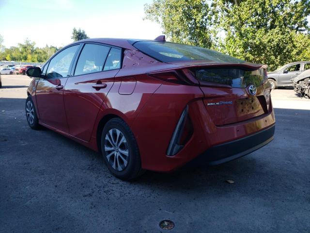 JTDKARFP6L3131791 - 2020 TOYOTA PRIUS PRIM 红色 照片 3