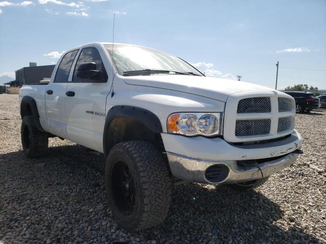 3D7KS28C85G818341 - 2005 DODGE RAM 2500 S WHITE photo 1