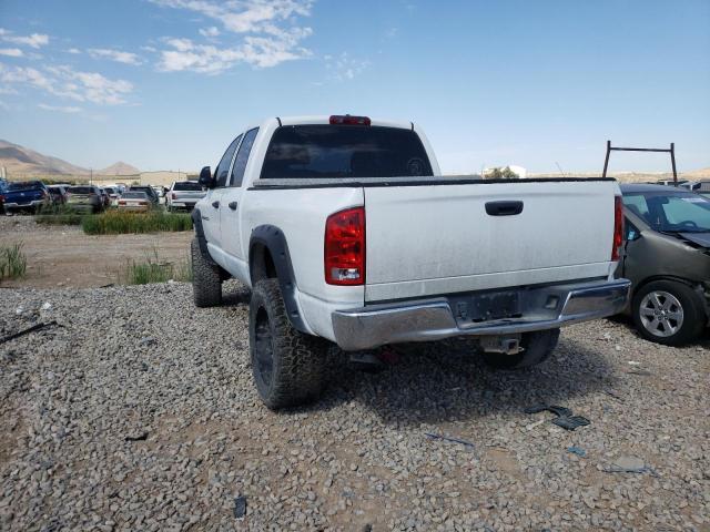 3D7KS28C85G818341 - 2005 DODGE RAM 2500 S WHITE photo 3