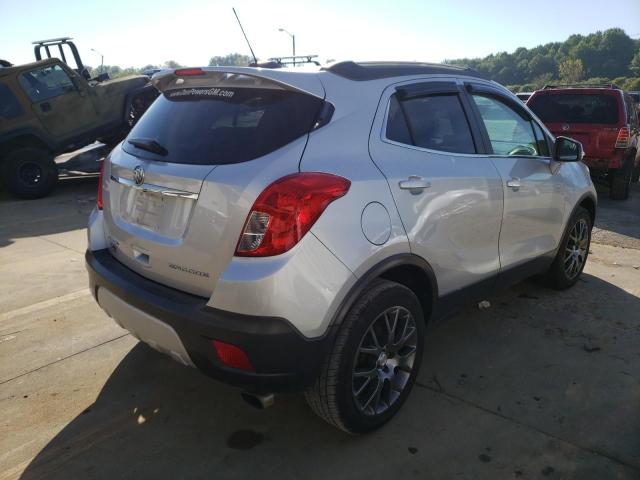 KL4CJ1SM0GB612255 - 2016 BUICK ENCORE SPO SILVER photo 4