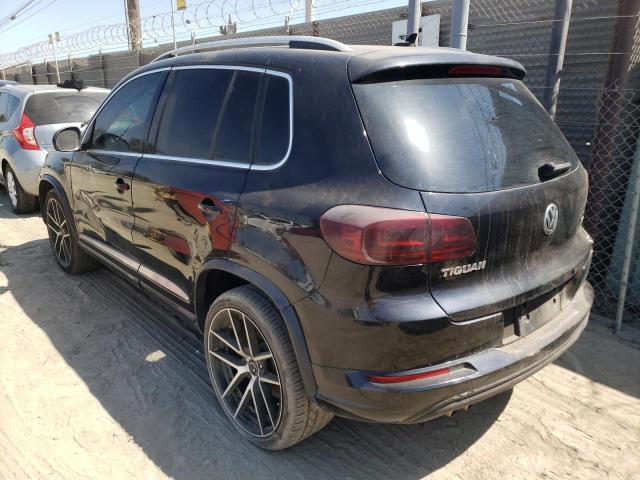 WVGTV7AXXHK021713 - 2017 VOLKSWAGEN TIGUAN SPO BLACK photo 3