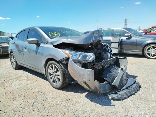 3N1CN8EV4LL835577 - 2020 NISSAN VERSA SV CHARCOAL photo 1