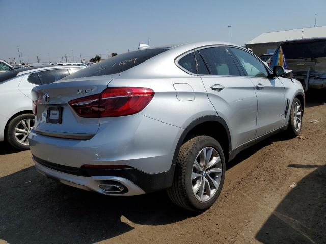 5UXKU2C52J0X51519 - 2018 BMW X6 XDRIVE3 SILVER photo 4