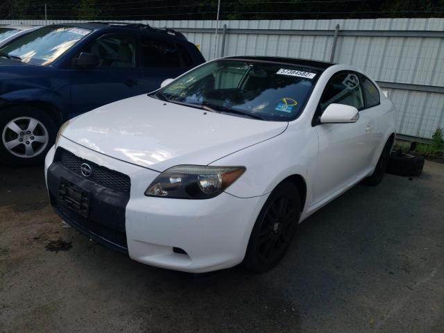 JTKDE177270175784 - 2007 TOYOTA SCION TC თეთრი ფოტო 2