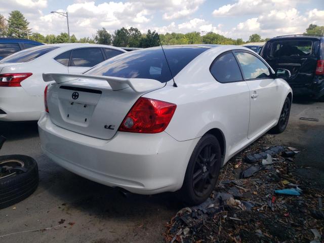 JTKDE177270175784 - 2007 TOYOTA SCION TC თეთრი ფოტო 4