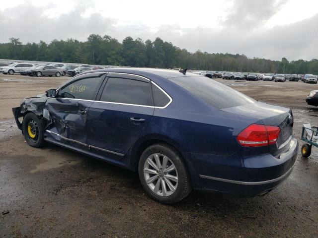 1VWCP7A38DC070745 - 2013 VOLKSWAGEN PASSAT SEL BLUE photo 3