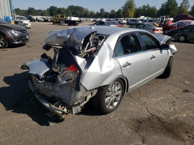 3LNDL2L38BR767703 - 2011 LINCOLN MKZ HYBRID SILVER photo 4