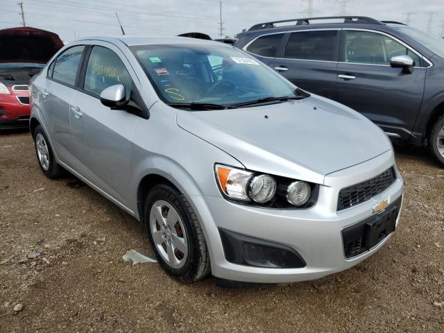 1G1JA5SH5E4155315 - 2014 CHEVROLET SONIC LS SILVER photo 1