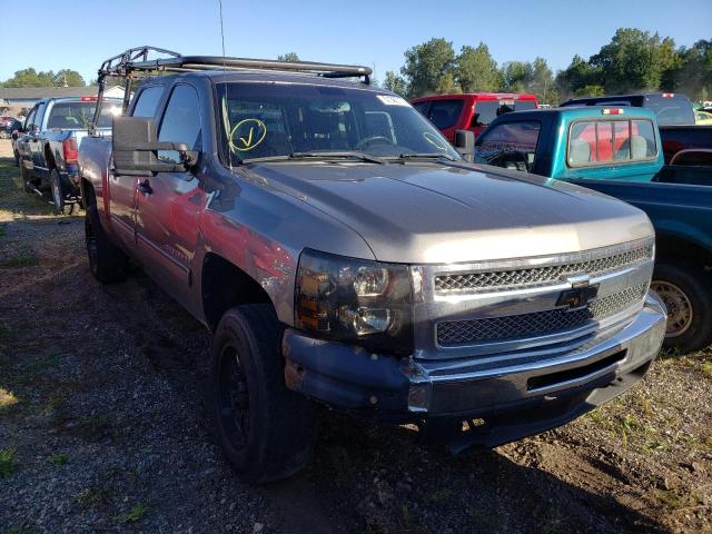 3GCPKSE74DG147269 - 2013 CHEVROLET SILVERADO GRAY photo 1