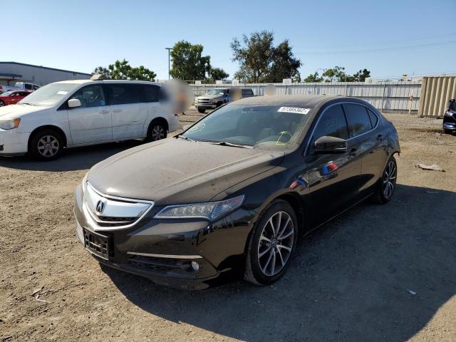 19UUB2F77HA002749 - 2017 ACURA TLX ADVANC BLACK photo 2