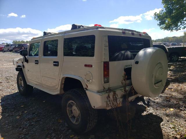 5GRGN23UX3H148669 - 2003 HUMMER H2 WHITE photo 3