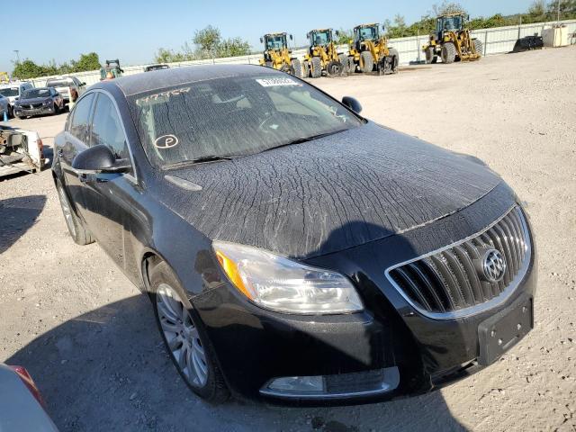 2G4GS5EV2D9147454 - 2013 BUICK REGAL PREM BLACK photo 1