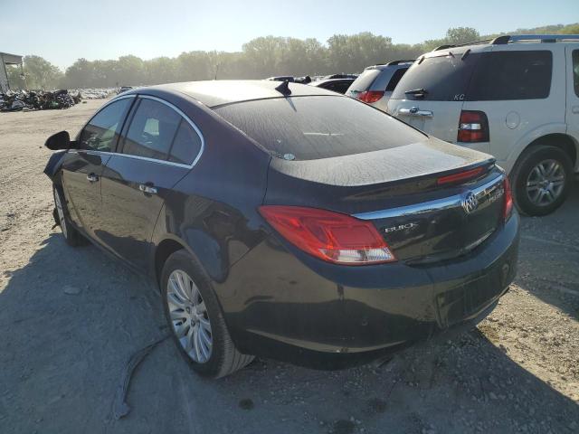 2G4GS5EV2D9147454 - 2013 BUICK REGAL PREM BLACK photo 3