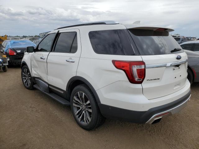 1FM5K8HT9GGA70252 - 2016 FORD EXPLORER P WHITE photo 3