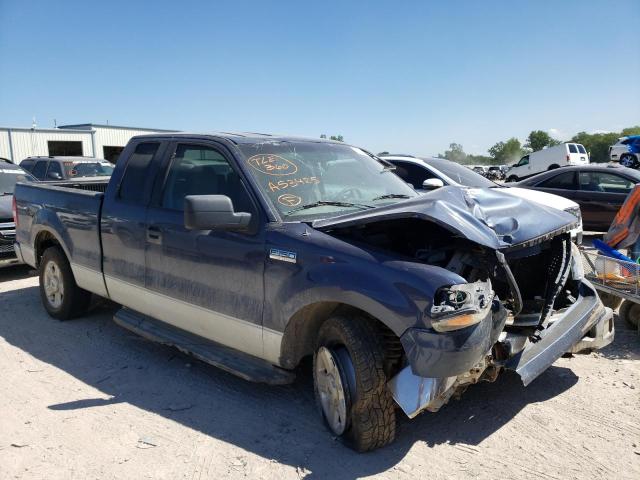 1FTPX12525FA53425 - 2005 FORD F150 BLUE photo 1