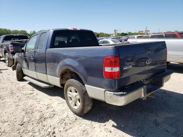 1FTPX12525FA53425 - 2005 FORD F150 BLUE photo 3