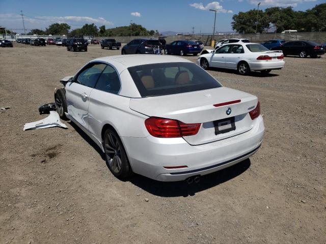 WBA3V7C54G5A25057 - 2016 BMW 428 I SULE WHITE photo 3