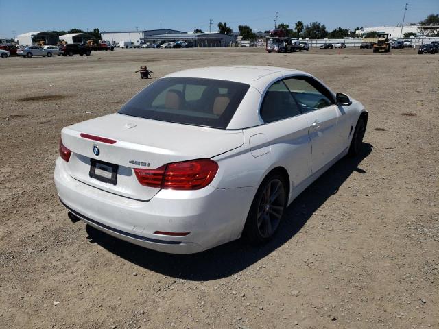 WBA3V7C54G5A25057 - 2016 BMW 428 I SULE WHITE photo 4