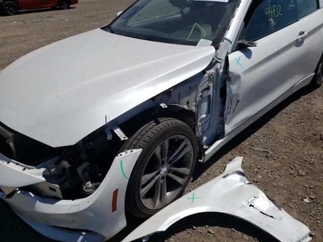 WBA3V7C54G5A25057 - 2016 BMW 428 I SULE WHITE photo 9