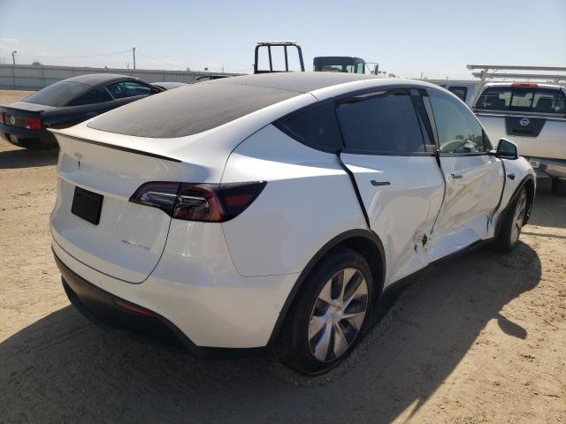 5YJYGDEE1MF157568 - 2021 TESLA MODEL Y أبيض صورة 4