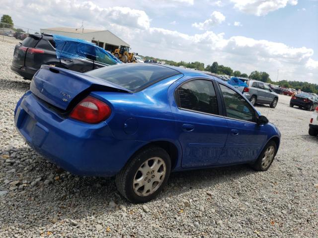 1B3ES56C25D110368 - 2005 DODGE NEON SXT BLUE photo 4