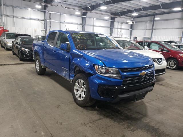 1GCGTCEN3N1211027 - 2022 CHEVROLET COLORADO L BLUE photo 1