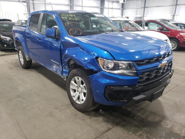 1GCGTCEN3N1211027 - 2022 CHEVROLET COLORADO L BLUE photo 9
