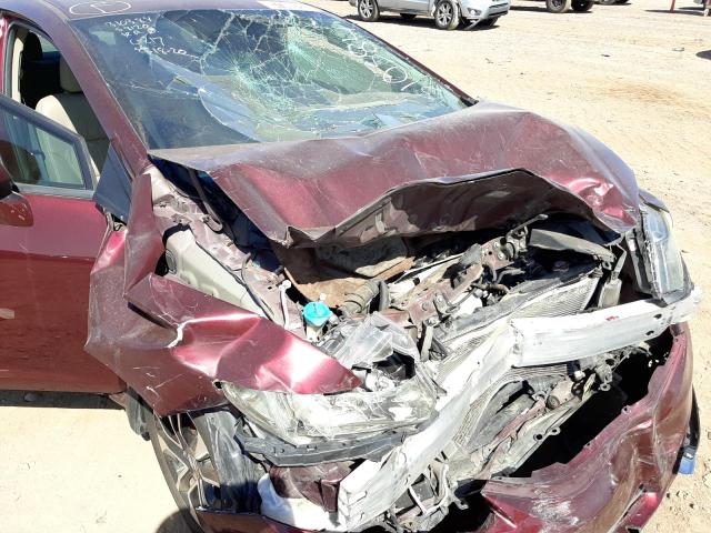 19XFB2F98DE058120 - 2013 HONDA CIVIC EXL 勃艮第红 照片 9