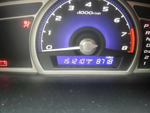 2HGFA16979H518314 - 2009 HONDA CIVIC EXL შავი ფოტო 8