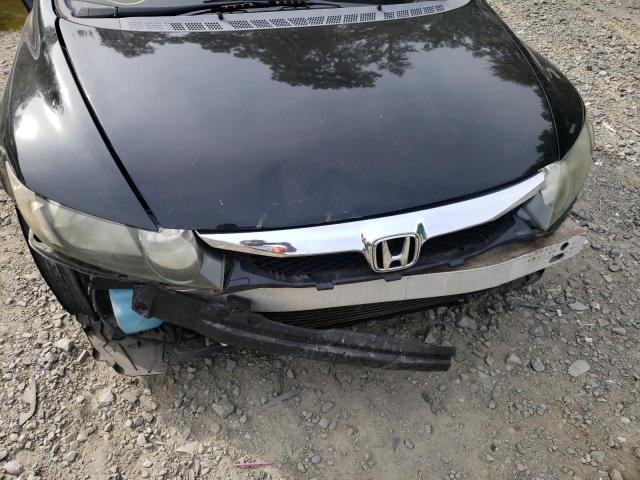 2HGFA16979H518314 - 2009 HONDA CIVIC EXL შავი ფოტო 9
