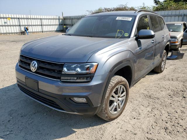 1V2LR2CA9JC560715 - 2018 VOLKSWAGEN ATLAS SE GRAY photo 2