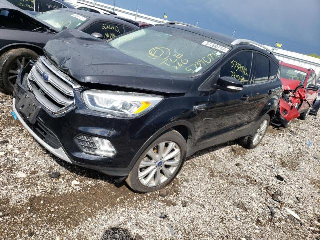 1FMCU9JD7HUC64596 - 2017 FORD ESCAPE TIT BLACK photo 2