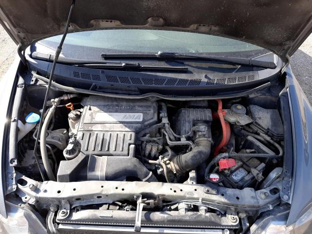 JHMFA3F24AS006180 - 2010 HONDA CIVIC HYBR GRAY photo 7