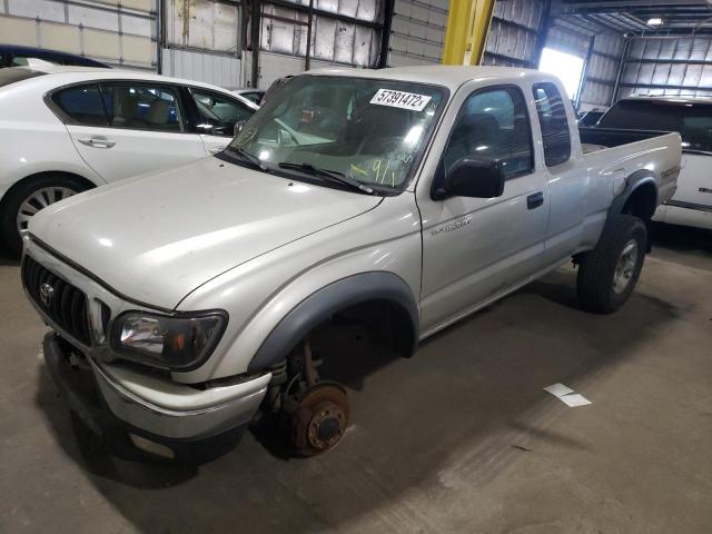 5TEWN72N94Z387151 - 2004 TOYOTA TACOMA XTR SILVER photo 2