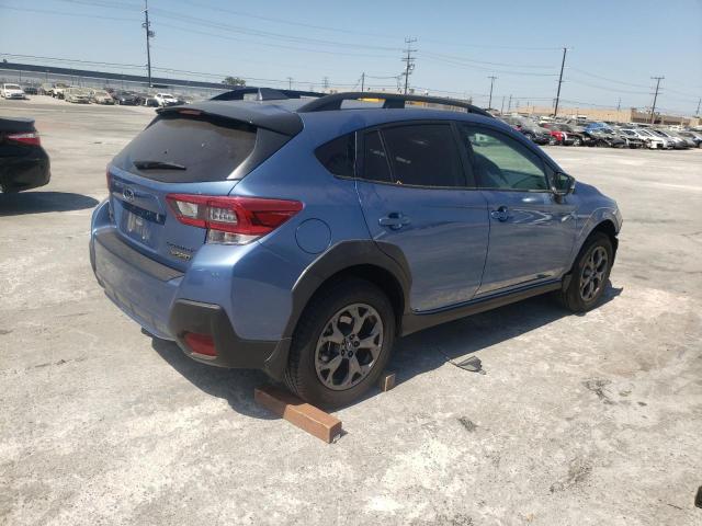 JF2GTHSC4MH335217 - 2021 SUBARU CROSSTREK BLUE photo 4