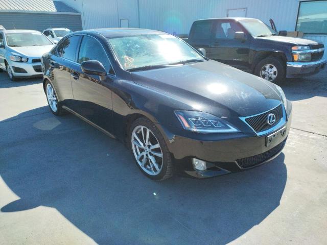 JTHBK262072026912 - 2007 LEXUS IS 250 BLACK photo 1