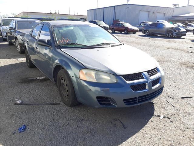 1B3EL46X96N119638 - 2006 DODGE STRATUS SX TEAL photo 1