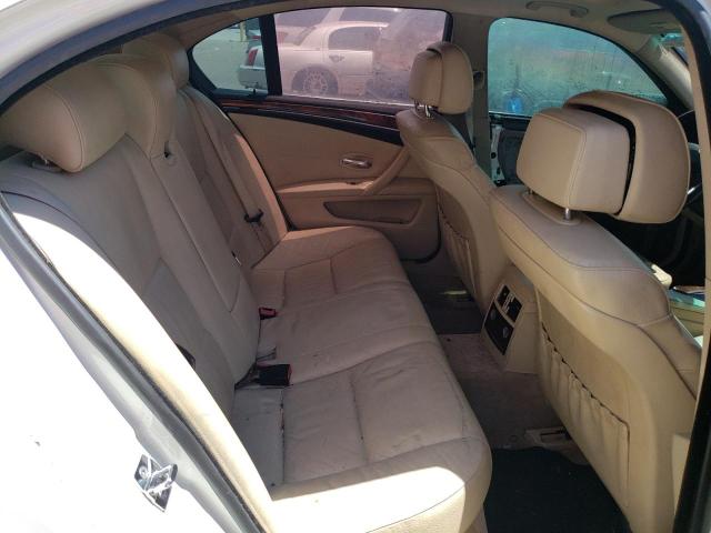 WBANU53508C110259 - 2008 BMW 528 I WHITE photo 6