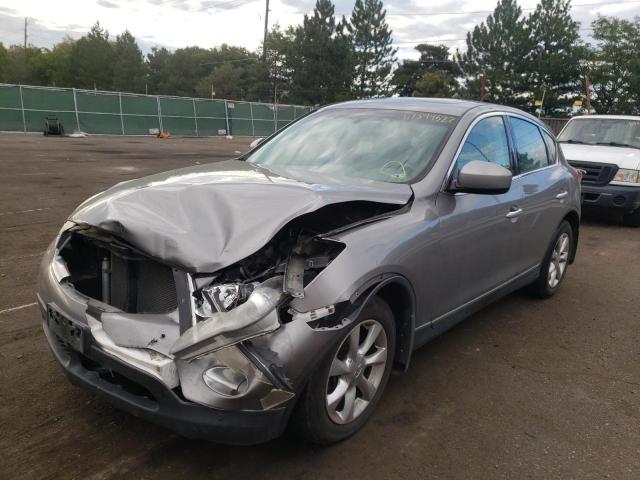 JNKAJ09F98M355213 - 2008 INFINITI EX35 BASE Արծաթագույն լուսանկար 2