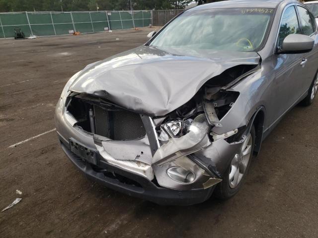 JNKAJ09F98M355213 - 2008 INFINITI EX35 BASE Արծաթագույն լուսանկար 9