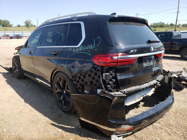 5UXCW2C59KL088092 - 2019 BMW X7 XDRIVE4 BLACK photo 3